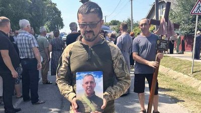 Попрощалися з Військовим, Богдан Черепаха, Тернопільщина, липень 2024