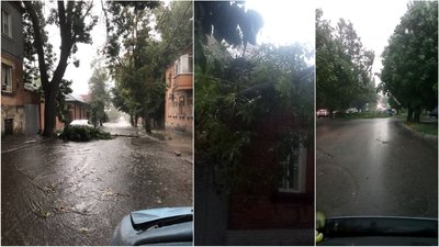 У Кропивницькому пронісся буревій. У соцмережах діляться фото наслідків