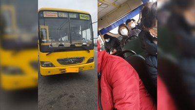 Рівне: масковий режим у маршрутках й тролейбусах Рівне: масковий режим у маршрутках й тролейбусах