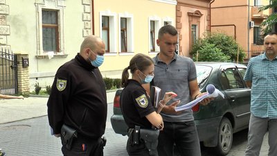 Мешканці викликали поліцію Мешканці викликали поліцію