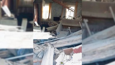 Росіяни з "Градів" поцілили в будинок у Семенівці, що на прикордонні Чернігівщини Росіяни з "Градів" поцілили в будинок у Семенівці, що на прикордонні Чернігівщини