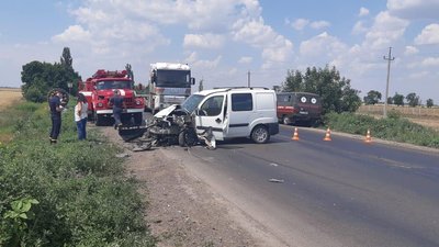 На трасі М-14 "Мелітополь — Новоазовськ" сталася ДТП