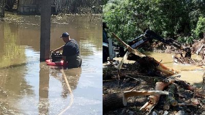 "Ми були виснажені". Волинські рятувальники розповіли, як допомагали прикарпатцям