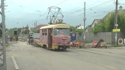 У Запоріжжі триває ремонт трамвайних колій У Запоріжжі триває ремонт трамвайних колій
