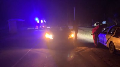 Затримання водія після ДТП