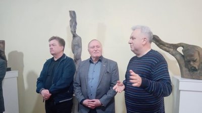 У Львові відкрили виставку тернопільського скульптора Івана Мердака У Львові відкрили виставку тернопільського скульптора Івана Мердака