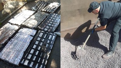 Цигарки під рудою. На Волині затримали партію контрабандного тютюну