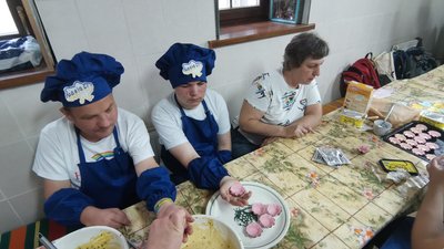 Випікання кексів у Горбанівці Випікання кексів у Горбанівці