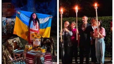 фото з меморіальної смолоскипної ходи