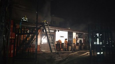 У центрі Кропивницького горить паб