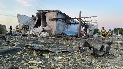 На Черкащині два влучання На Черкащині два влучання