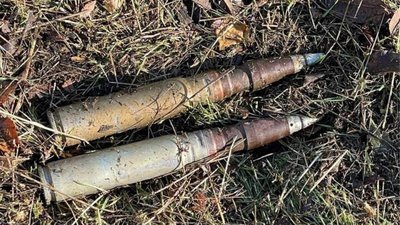 У Миколаєві під час прибирання опалого листя знайшли снаряди