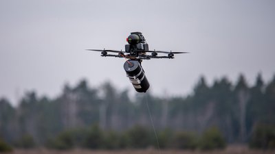 1 вересня російський FPV-дрон на оптоволокні атакував об'єкт цивільної інфраструктури