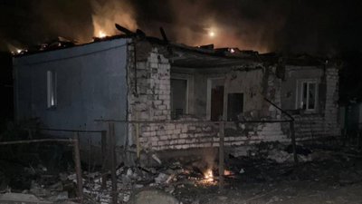 АНдріївка Донецької громади горить