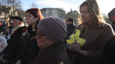У Львові вшанували Героїв Небесної сотні У Львові вшанували Героїв Небесної сотні