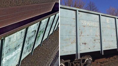 ДБР ініціювало націоналізацію майже 200 російських вагонів на території Житомирщини