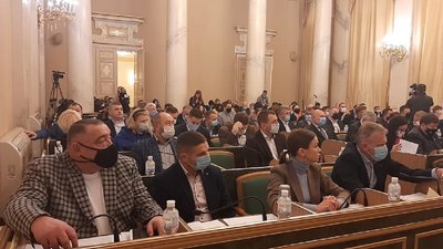 Засідання сесії Львівської обласної ради. Депутати затвердили постійні комісії