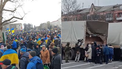 Мітинг чи гуманітарка? Роздуми херсонки про події, що відбуваються у місті