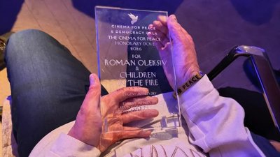 Роман Олексів отримав нагороду Cinema for Peace у Берліні