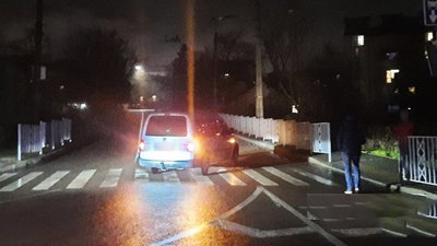 Аварія на Парковій у Луцьку 2 січня