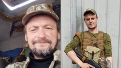 Двоє військових з міста Монастириська Двоє військових з міста Монастириська