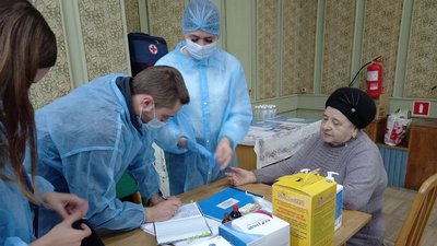Сімдесятитрирічна лучанка Галина Шуляковська Сімдесятитрирічна лучанка Галина Шуляковська