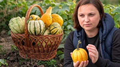 Урожай, город, Милуші, гарбузи