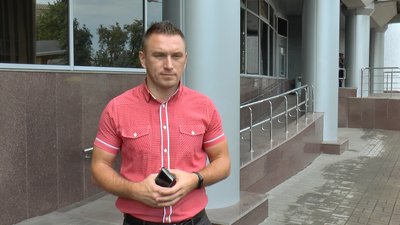 Речник поліції Полтавщини Роман Грішин