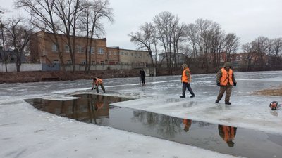 У Полтаві підготували місце для купання на Водохреще У Полтаві підготували місце для купання на Водохреще