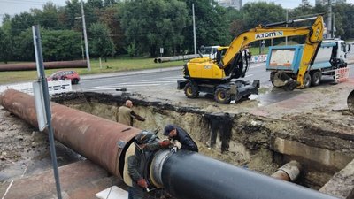 Роботи із заміни теплової мережі