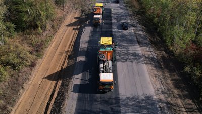 На Вінниччині відновлюють ділянку автодороги, яка сполучає Україну з Молдовою На Вінниччині відновлюють ділянку автодороги, яка сполучає Україну з Молдовою