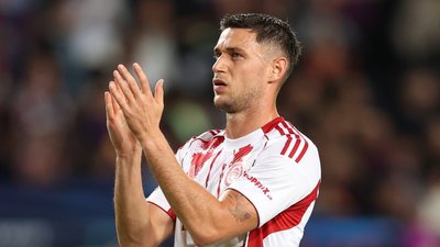 Роман Яремчук у фіналі "Олімпіакоса" в Суперкубку Греції