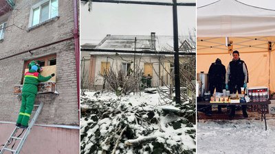 Ліквідація наслідків російської атаки у Запоріжжі, 09.01.2024