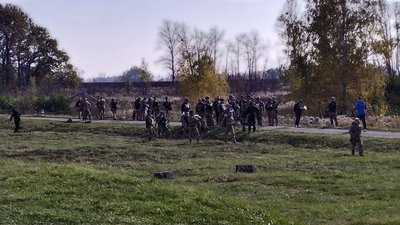 Біатлон зі стрільбою з кулеметів. У Сумах відбулися змагання військових та силовиків Біатлон зі стрільбою з кулеметів. У Сумах відбулися змагання військових та силовиків