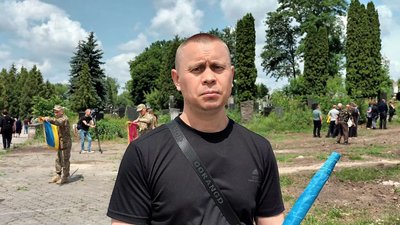У Тернополі попрощалися із загиблим військовим Романом Мураном У Тернополі попрощалися із загиблим військовим Романом Мураном