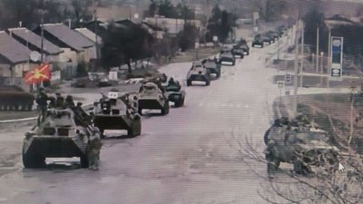 Балаклія перші дні окупації Балаклія перші дні окупації