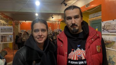 Володимир Алексєєв та Марія Скворцова, 13 грудня 2023 року Володимир Алексєєв та Марія Скворцова, 13 грудня 2023 року