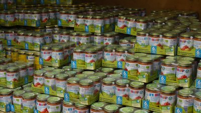 На Закарпаття доправили 2 400 кг дитячого харчування від НОК України На Закарпаття доправили 2 400 кг дитячого харчування від НОК України