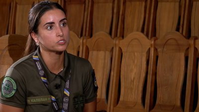 Військова капеланка Марина Сердіченко з Одеси, інтерв'ю