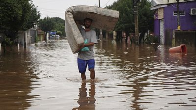 Кількість загиблих внаслідок повеней у Бразилії зросла до 57