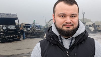 Водії вантажівок рахують збитки після атаки РФ у Ковелі