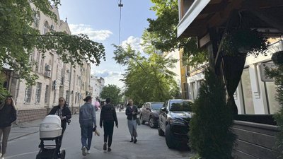 Вулиця Театральна у Кропивницькому. 23 квітня 2024 року