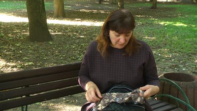 Балаклава сина Людмили вся в дірках через обстріли, каже жінка, серпень 2023, Хмельницький Балаклава сина Людмили вся в дірках через обстріли, каже жінка, серпень 2023, Хмельницький