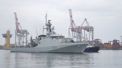 Корабель Королівського флоту Великої Британії пришвартувався в Одесі