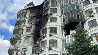 Атака РФ на Одесу 10 червня 2026 року, пошкоджена багатоповерхівка
