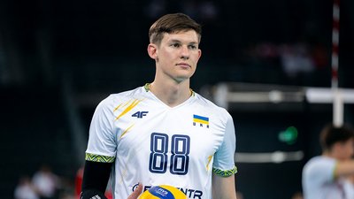 Олександр Коваль у складі збірної України з волейболу