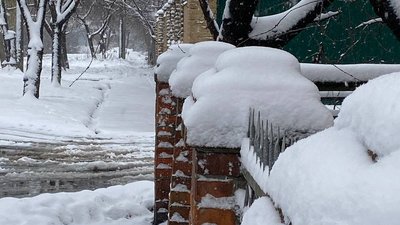 На Сумщині випав перший сніг