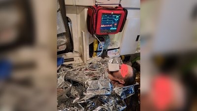 В машині "госпітальєрів" В машині "госпітальєрів"