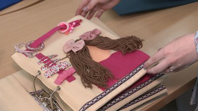 Студенти створили тактильні книги Студенти створили тактильні книги