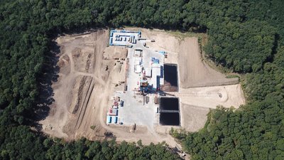 Ділянка для проведення робіт з газовидобування Ділянка для проведення робіт з газовидобування